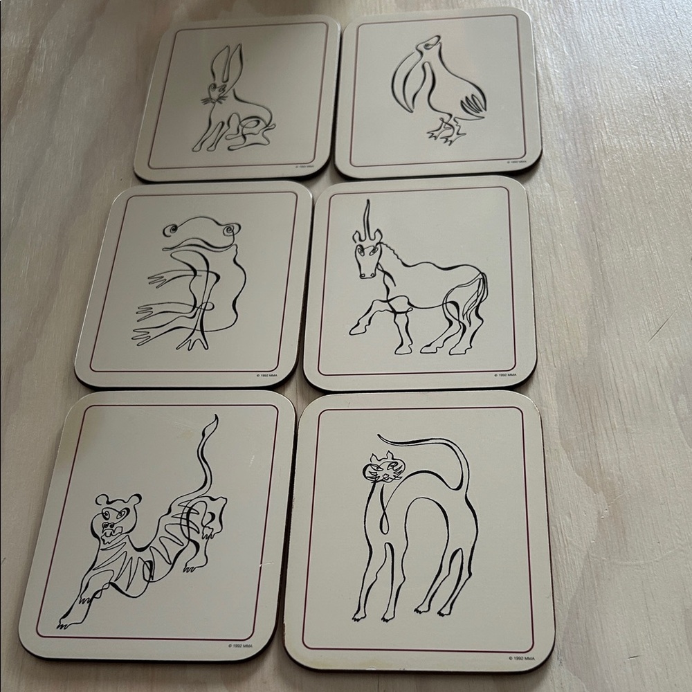 Vintage Jason Coasters- Set Of Six